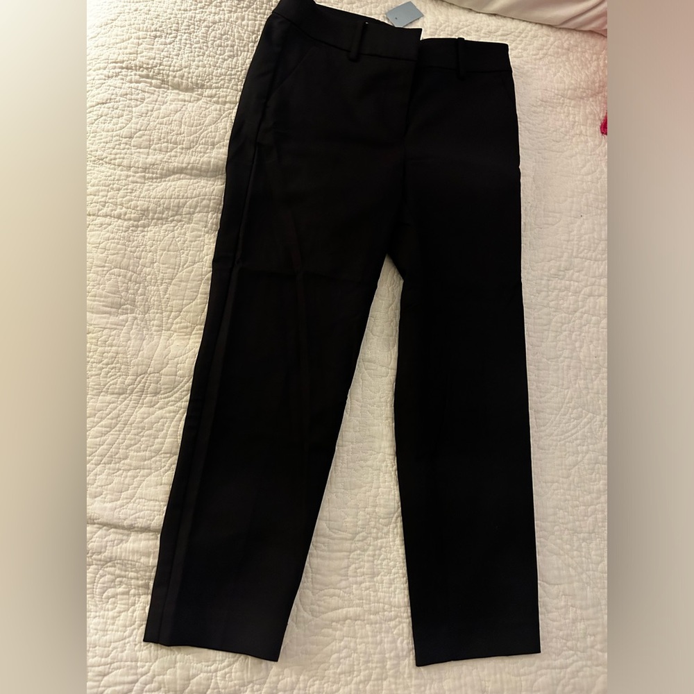 LOFT Riviera Slim Black Pants